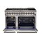 Forno Capriasca Titanium Professional 48In. Freestanding Dual Fuel Range FFSGS6187-48 - alternate 5
